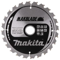 MAKITA Sågklinga Trä 216x30x2,4 24T Makblade| Sågklingor Klyv-, Kap- Och Gersågar