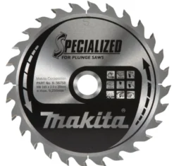 MAKITA Sågklinga Trä 165x20x2,0 28T Specialized| Sågklinga Cirkelsågar, Sänksågar