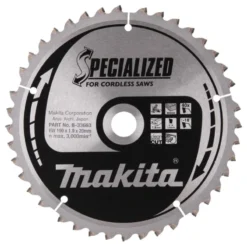 MAKITA Sågklinga Trä 190x20x1,9 40T Specialized| Sågklingor Klyv-, Kap- Och Gersågar