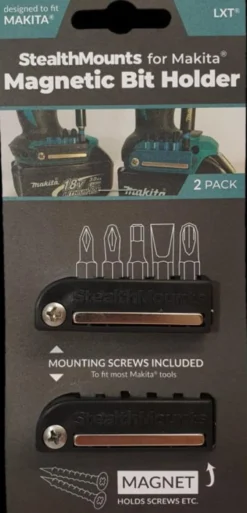 Stealthmounts Bitshållare 2-pack Svart| Bits Och Bitssatser