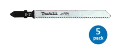 MAKITA Sticksågblad B-21 Aluminium 75mm 12TPI| Sticksågblad