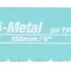 MAKITA Tigersågblad Metall 152 x 0,9mm 24TPI| Tigersågblad