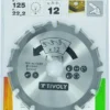 Övrig Tivoly Form-, fräs- och kapskiva 125mm| Kap- Slipskivor