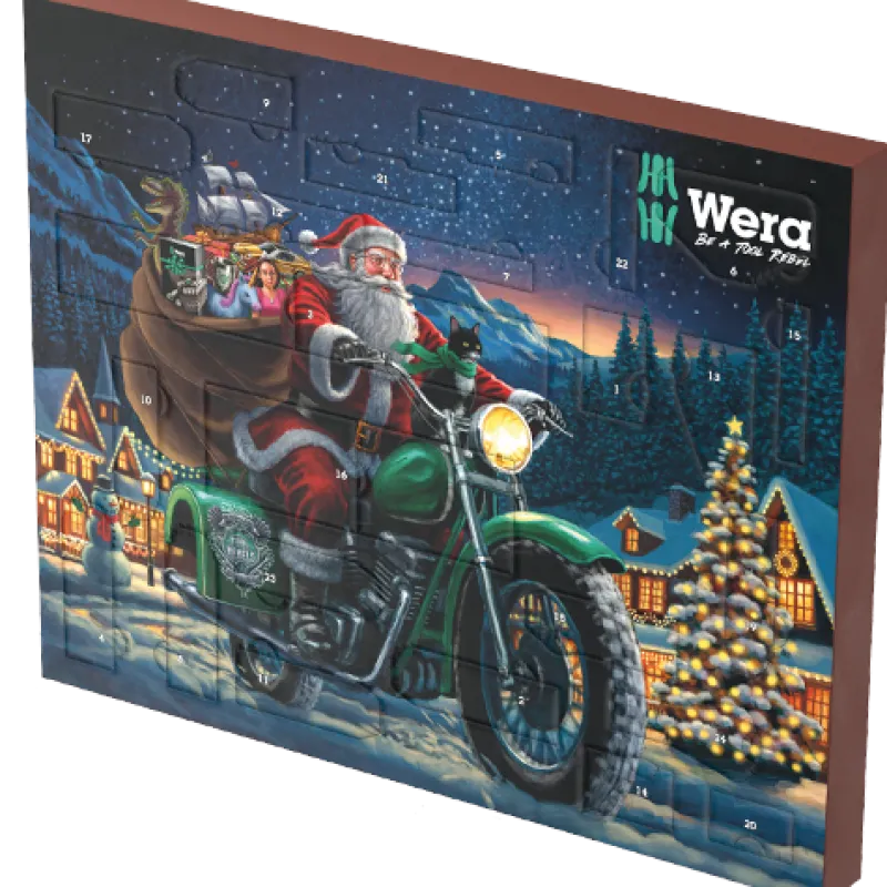 WERA Julkalender| Övriga Verktyg|Skruvmejslar