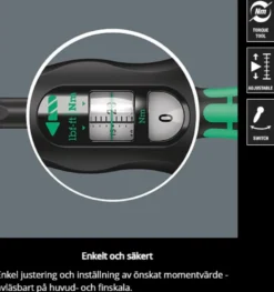 WERA Momentnyckel C-T C 2 • 1/2" • 20-100 Nm| Hylsor & Nyckelverktyg|Tänger & Tvingar