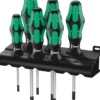 WERA Skruvmejselsats 367 Torx 6-delar| Skruvmejslar