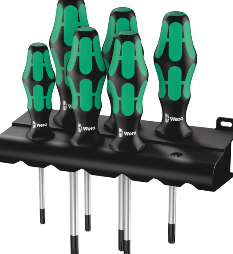 WERA Skruvmejselsats 367 Torx 6-delar| Skruvmejslar
