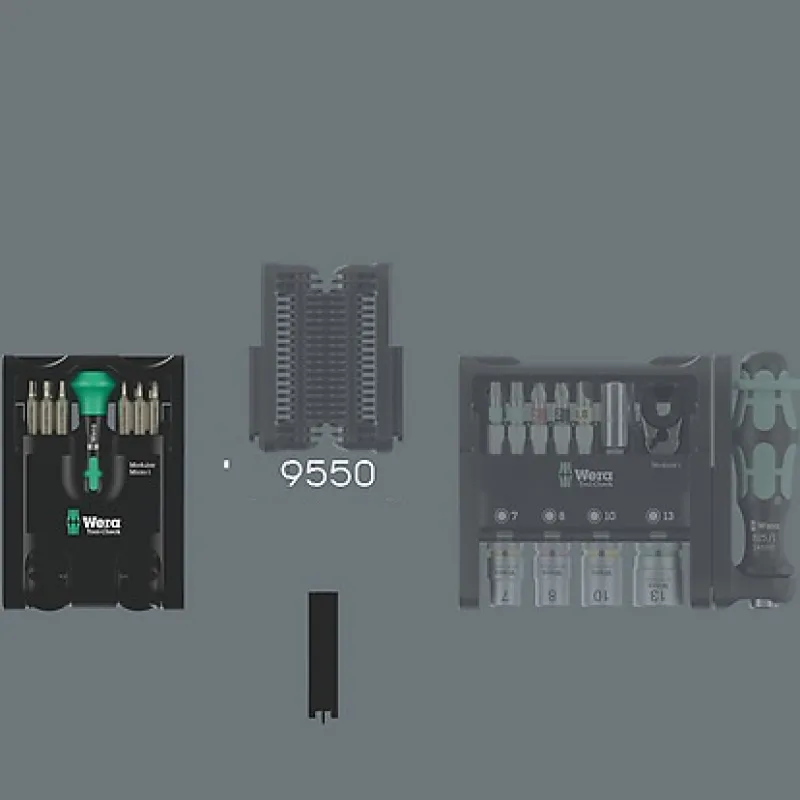 WERA Tool-Check Verktygsats micro 21-delar| Skruvmejslar